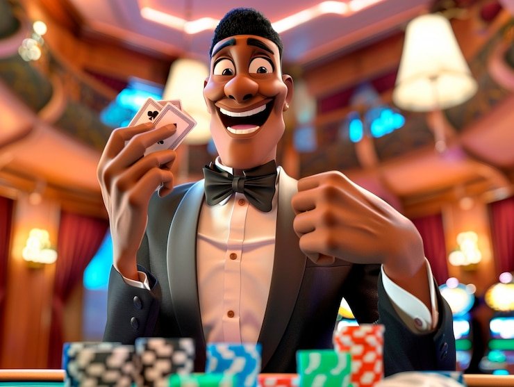 hikigaeru3d Poker Texas Hold’em Live